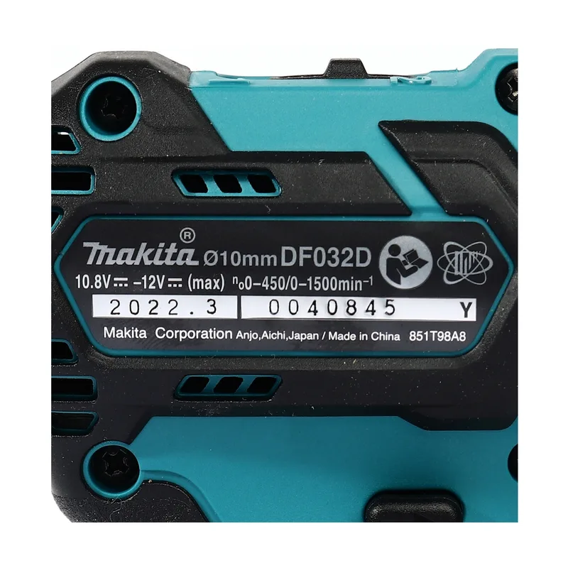 MAKITA สว่านไขควงคลัชไร้สาย Brushless 12V (ไม่รวมแบตเตอรี่) รุ่น DF032DZ - Image 5