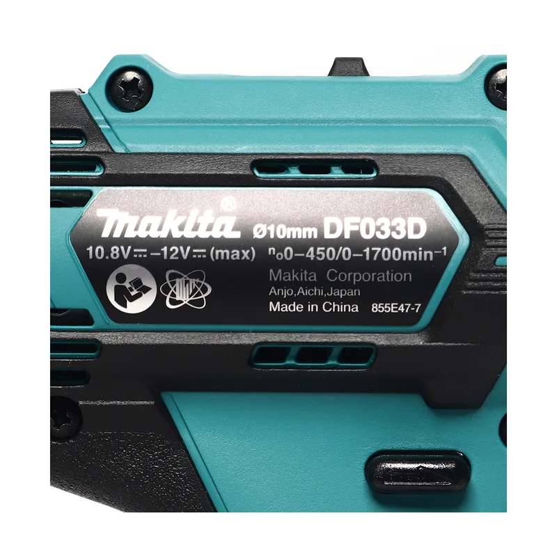 MAKITA สว่านไขควงไร้สาย Brushless 12V (รวมแบตเตอรี่) รุ่น DF033DWYE - Image 3