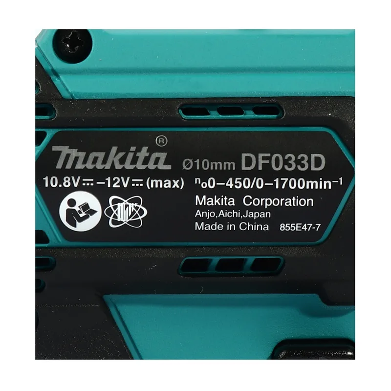 MAKITA สว่านไขควงไร้สาย Brushless 12V (ไม่รวมแบตเตอรี่) รุ่น DF033DZ - Image 5