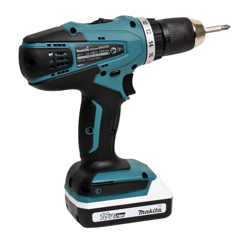 MAKITA สว่านไขควงไร้สาย 18V รุ่น DF457DWE - Image 4