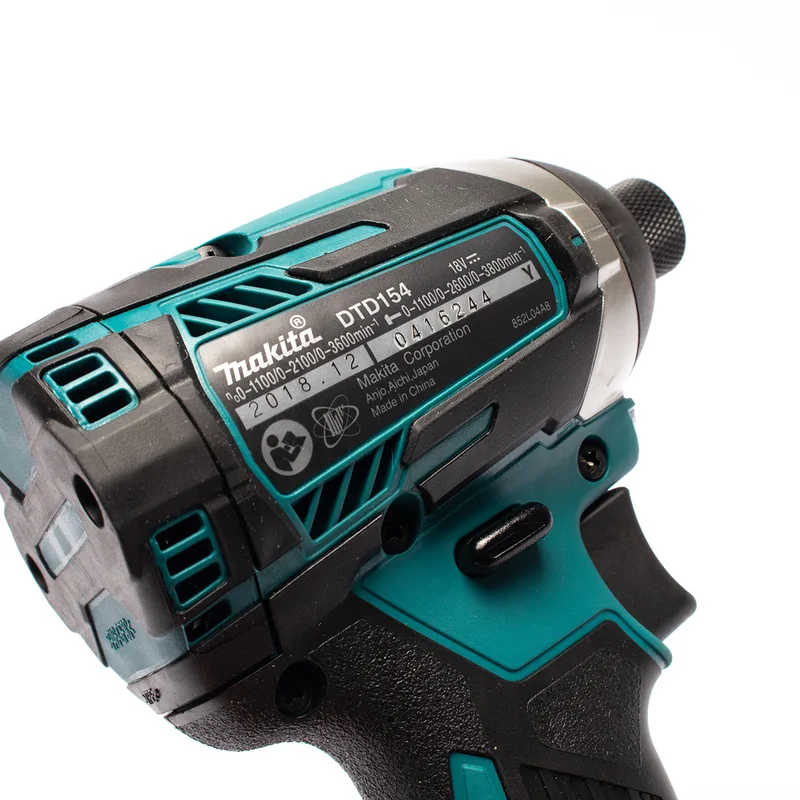MAKITA ไขควงกระแทกอิมแพคไร้สาย 18V (ไม่รวมแบตเตอรี่) รุ่น DTD154Z - Image 6