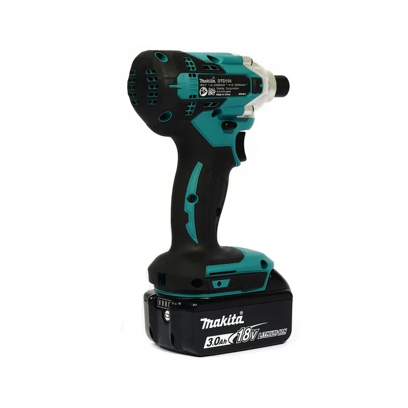MAKITA ไขควงกระแทกอิมแพคไร้สาย 18V (รวมแบตเตอรี่) รุ่น DTD156SF1J - Image 4