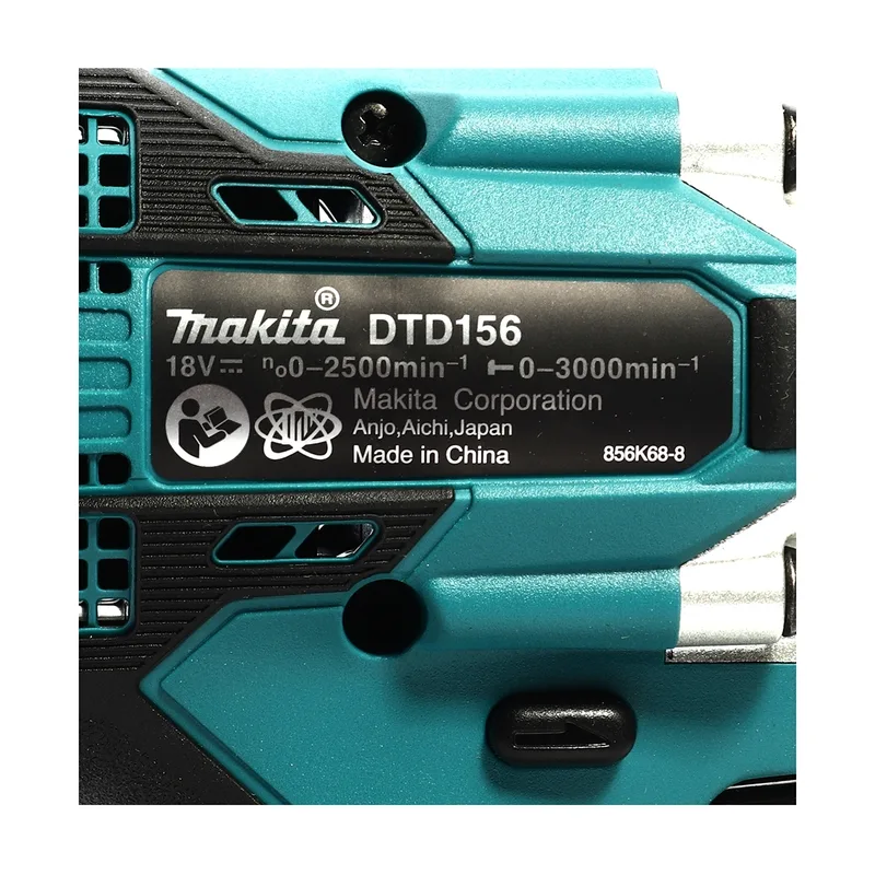 MAKITA ไขควงกระแทกอิมแพคไร้สาย 18V (ไม่รวมแบตเตอรี่) รุ่น DTD156Z - Image 4