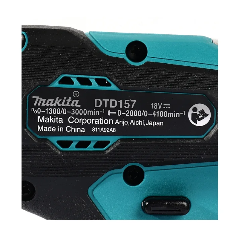 MAKITA ไขควงกระแทกอิมแพคไร้สาย Brushless 18V (รวมแบตเตอรี่) รุ่น DTD157RFJ - Image 6