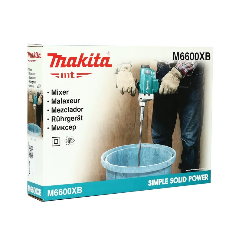 MAKITA เครื่องผสมสีไฟฟ้า ขนาด 165 มม. 800 วัตต์ รุ่น M6600XB - Image 5
