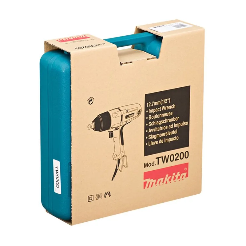 MAKITA เครื่องขันน็อตไฟฟ้า ขนาด 1/2" 380 วัตต์ แรงบิด 200 N.m รุ่น TW0200 - Image 10
