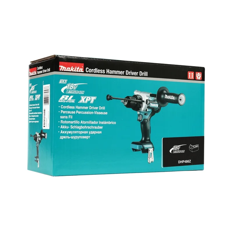 MAKITA สว่านกระแทกไร้สาย Brushless 18V ขนาด 13 มม. 130 N.m รุ่น DHP486Z - Image 6