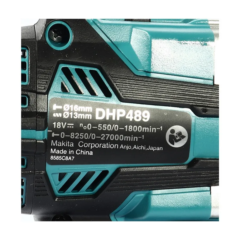 MAKITA สว่านกระแทกไร้สาย Brushless 18V ขนาด 13 มม. รุ่น DHP489RTJ - Image 6