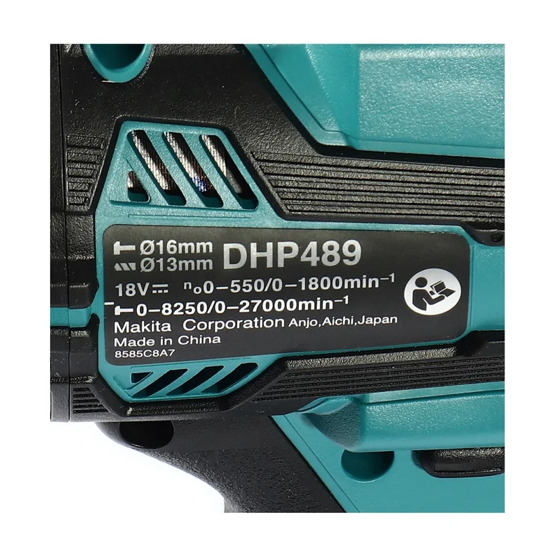 MAKITA สว่านกระแทกไร้สาย Brushless 18V ขนาด 13 มม. 80 N.m รุ่น DHP489Z - Image 4
