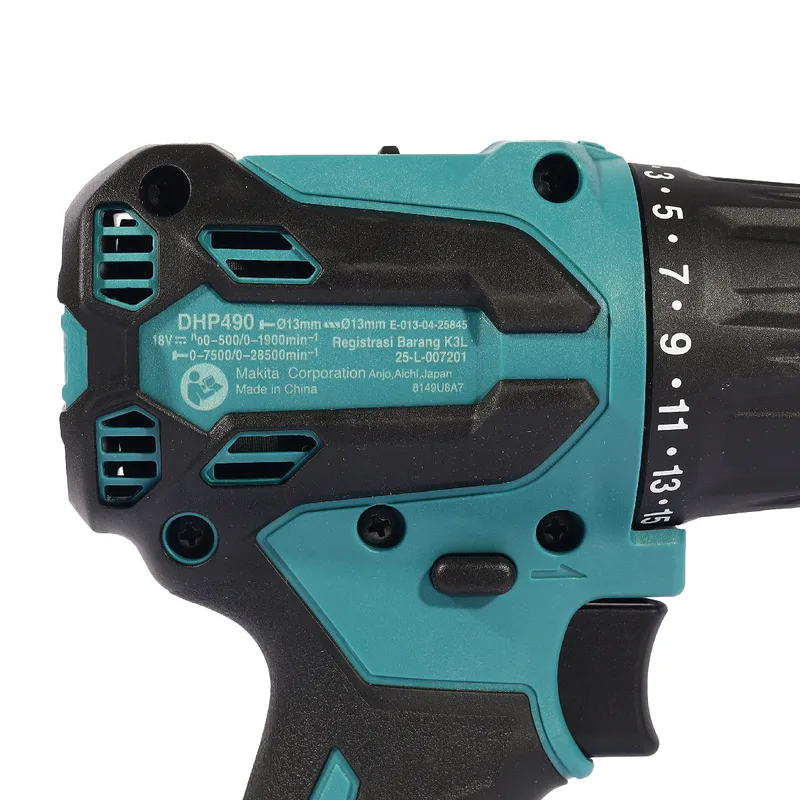 MAKITA สว่านกระแทกไร้สาย ขนาด 13 มม. รุ่น DHP490Z - Image 4