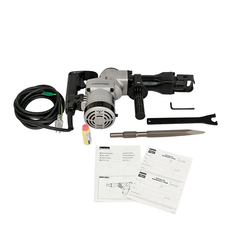 MAKITA เครื่องสกัดคอนกรีตไฟฟ้า 1130 วัตต์ พลังกระแทก 13.0 จูล รุ่น HM-1201 - Image 8