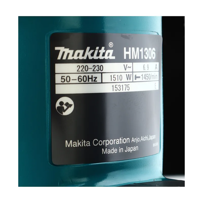 MAKITA เครื่องสกัดคอนกรีตไฟฟ้า 1510 วัตต์ พลังกระแทก 21.7 จูล รุ่น HM-1306 - Image 5