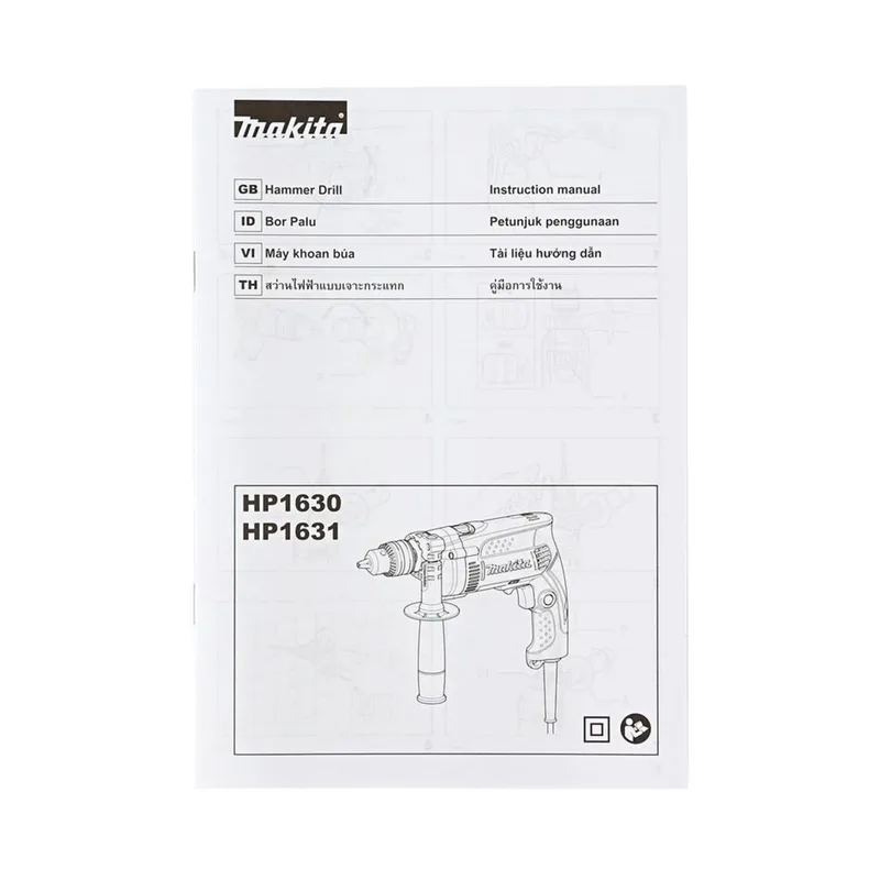 MAKITA สว่านกระแทกไฟฟ้า ขนาด 16 มม. 710 วัตต์ รุ่น HP-1630 - Image 10