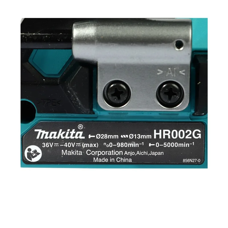 MAKITA สว่านโรตารี่ไร้สาย Brushless 28 มม. 40V รุ่น HR002GZ - Image 4