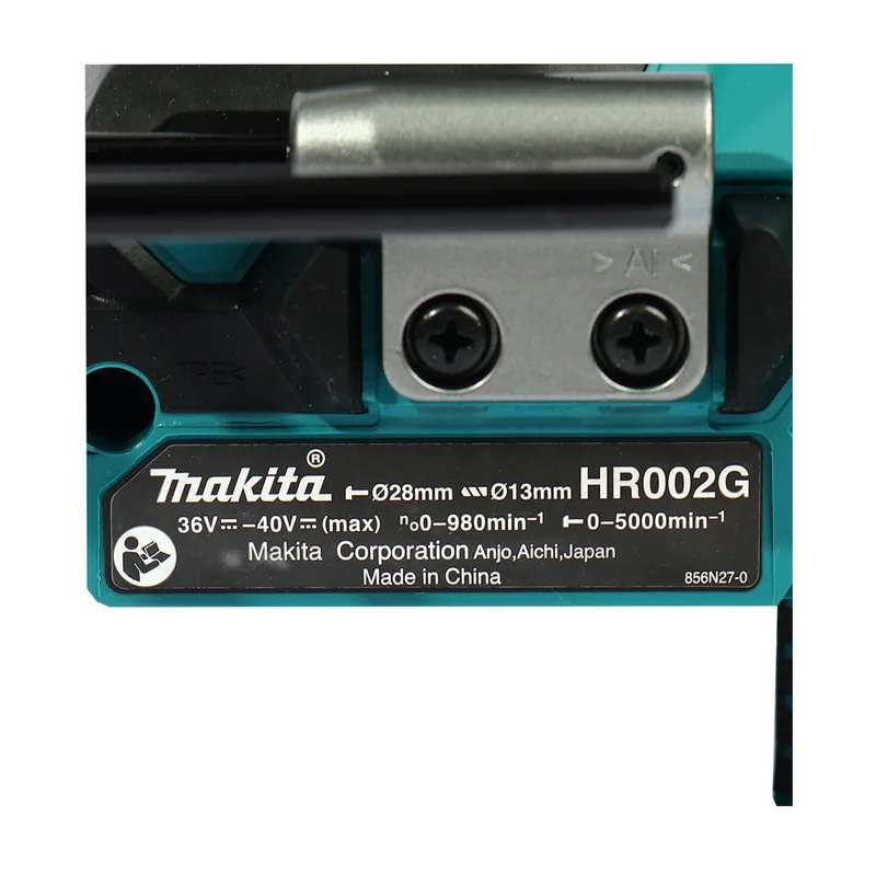 MAKITA สว่านโรตารี่ไร้สาย Brushless 28 มม. 40V รุ่น HR002GZ - Image 6