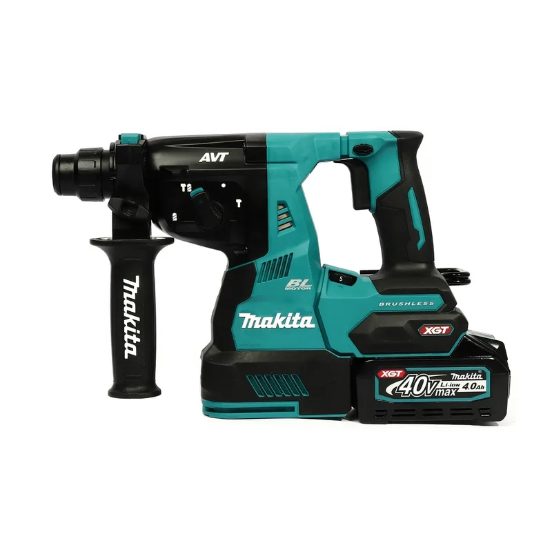 MAKITA สว่านโรตารี่ไร้สาย Brushless 28 มม. 40V พร้อมแบต 4 Ah รุ่น HR003GM201 - Image 3