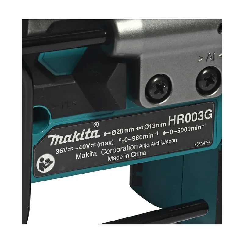 MAKITA สว่านโรตารี่ไร้สาย Brushless 28 มม. 40V (ไม่รวมแบตเตอรี่) รุ่น HR003GZ - Image 4