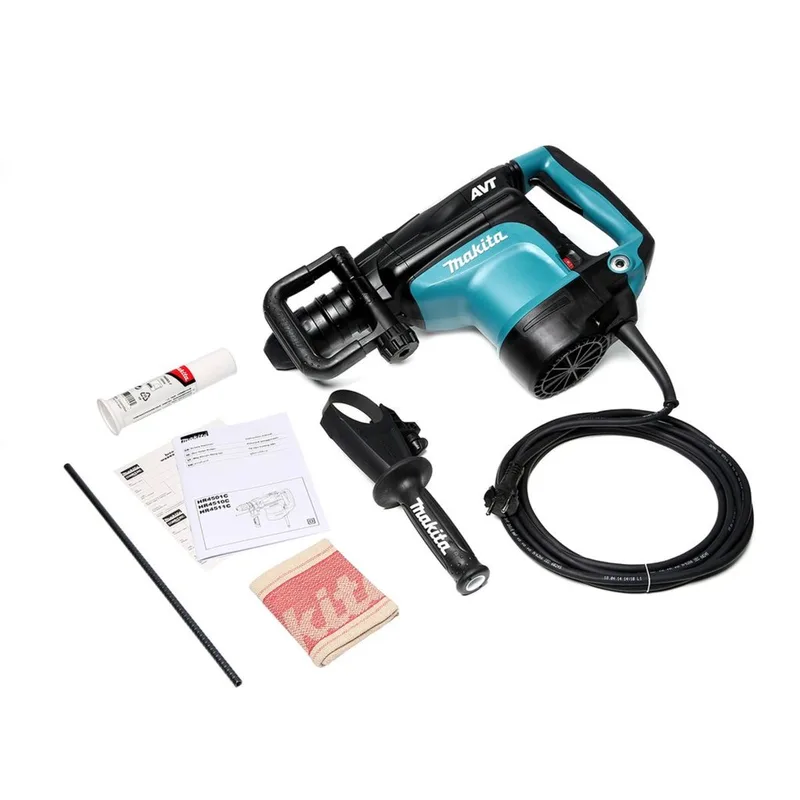 MAKITA สว่านโรตารี่ไฟฟ้า ดอก SDS-MAX 1350 วัตต์ ระบบ AVT รุ่น HR-4511C - Image 5