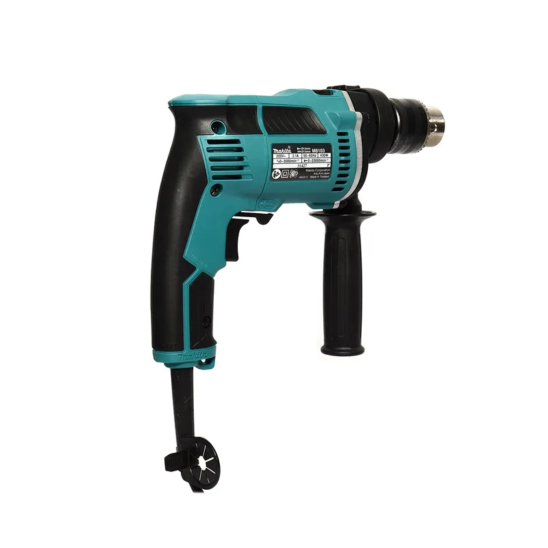 MAKITA สว่านกระแทกไฟฟ้า 430 วัตต์ + ชุดอุปกรณ์ รุ่น M8103KX1B - Image 3