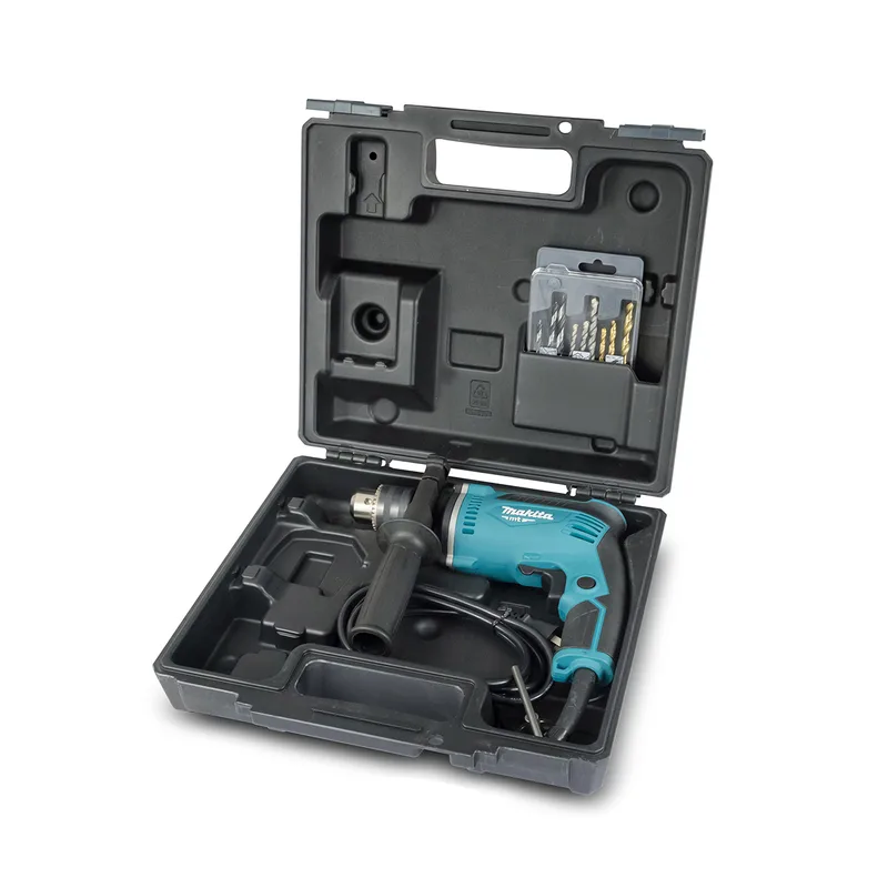 MAKITA สว่านกระแทกไฟฟ้า 430 วัตต์ + ชุดอุปกรณ์ รุ่น M8103KX1B - Image 6
