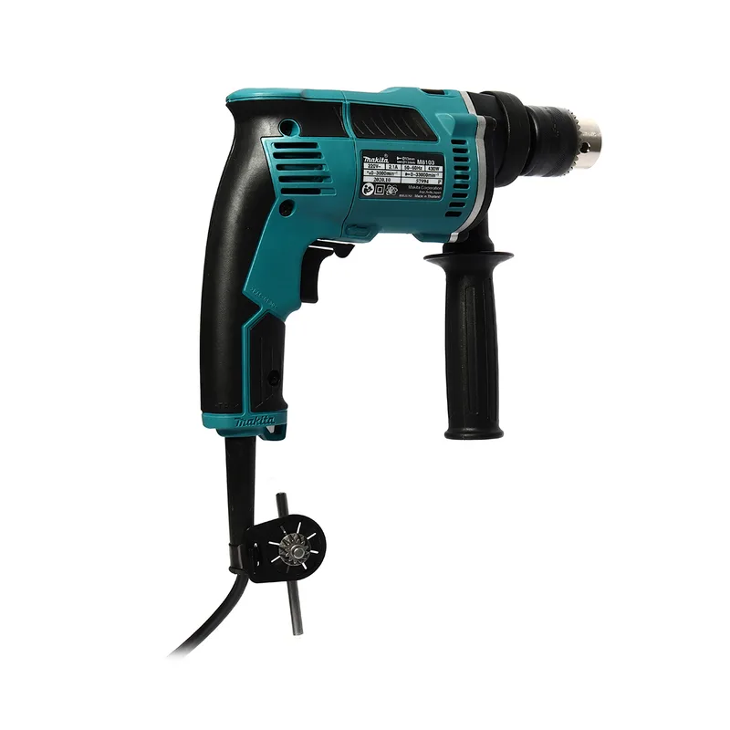 MAKITA สว่านกระแทกไฟฟ้า 430 วัตต์ + ชุดอุปกรณ์ รุ่น M8103KX2B - Image 4