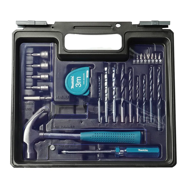 MAKITA สว่านกระแทกไฟฟ้า 430 วัตต์ + ชุดอุปกรณ์ รุ่น M8103KX2B - Image 5