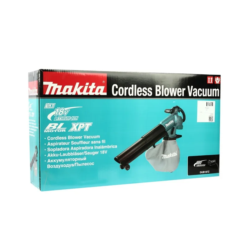 MAKITA เครื่องเป่าลมสนาม+ดูด 18V ไม่แบต รุ่น DUB187Z - Image 5