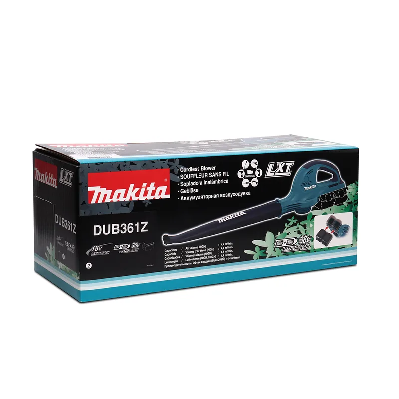 MAKITA เป่าลมไร้สาย36V(18+18V)ไม่รวมแบต รุ่น DUB361Z - Image 6