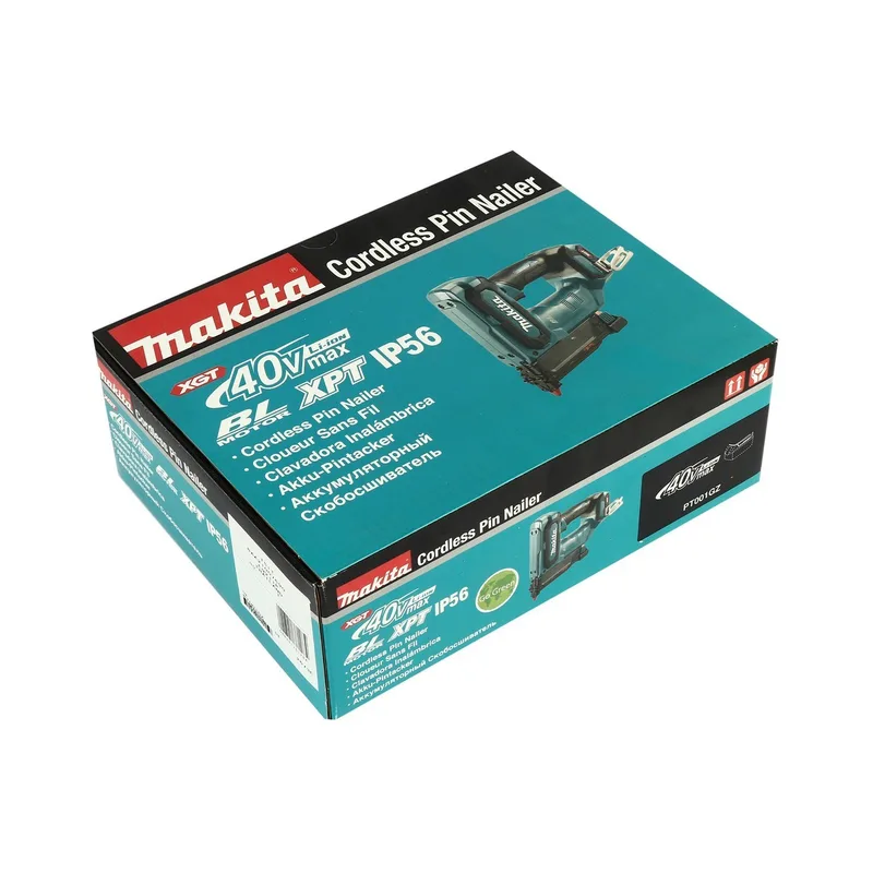 MAKITA เครื่องยิงตะปูไร้สาย 40VMAX รุ่น PT001GZ - Image 6