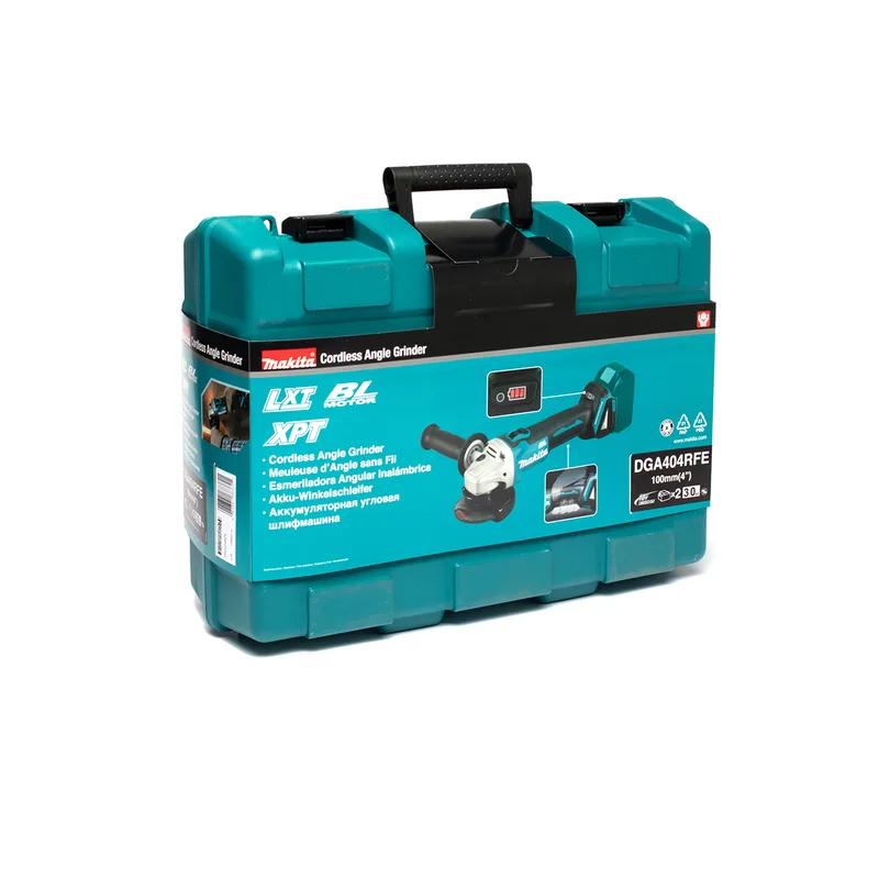 MAKITA เจียร์ไร้สาย 4" 18V-BL ชุด3AH รุ่น DGA404RFE - Image 9