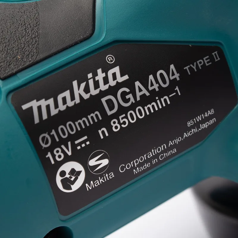 MAKITA เครื่องเจียร์ไร้สาย 4" 18V รุ่น DGA404Z - Image 7