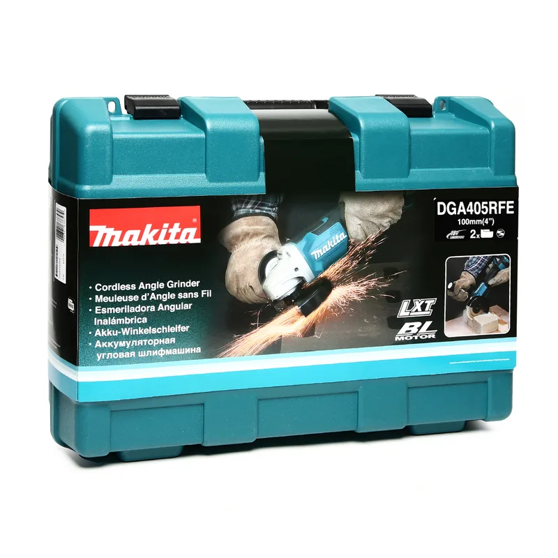 MAKITA เจียร์ไร้สาย 4" สวิทซ์บีบ 18V รุ่น DGA405RFE - Image 5