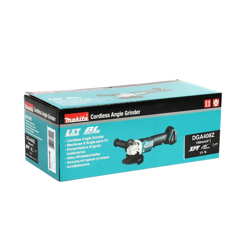 MAKITA เจียร์ไร้สาย 4" สวิทซ์บีบ 18V รุ่น DGA408Z - Image 7