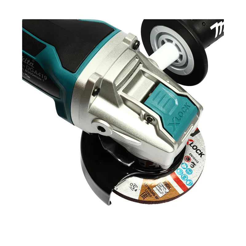 MAKITA เจียร์ไร้สาย 4"-18V X-LOCK (บีบ) รุ่น DGA419Z - Image 5
