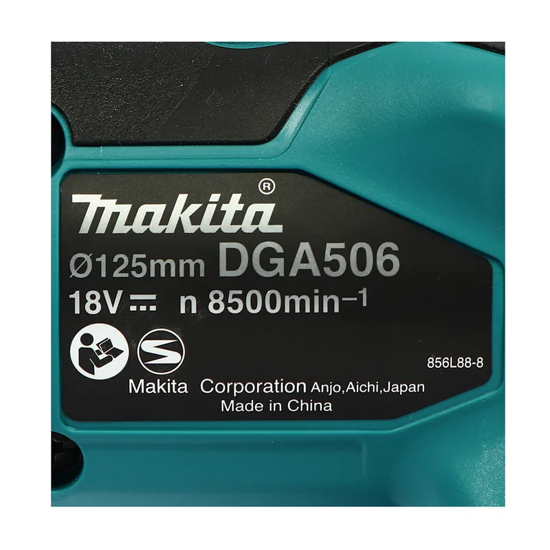 MAKITA เจียร์ไร้สาย 5" 18V เบรก รุ่น DGA506Z - Image 5