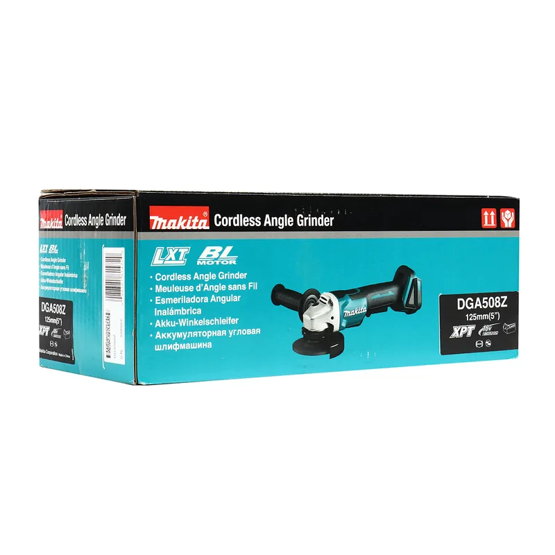 MAKITA เจียร์ไร้สาย 5" 18V (บีบ)ไม่แบต รุ่น DGA508Z - Image 6