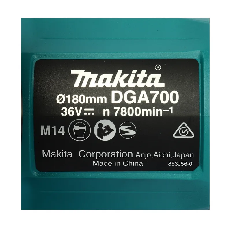 MAKITA เจียร์ไร้สาย 7"36V + กล่อง รุ่น DGA700Z01K - Image 7