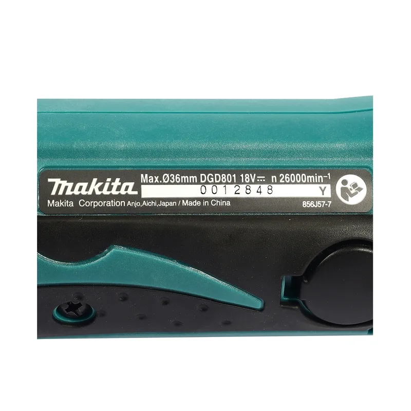 MAKITA เครื่องเจียร์แกนไร้สาย18V คอสั้น รุ่น DGD801Z - Image 6