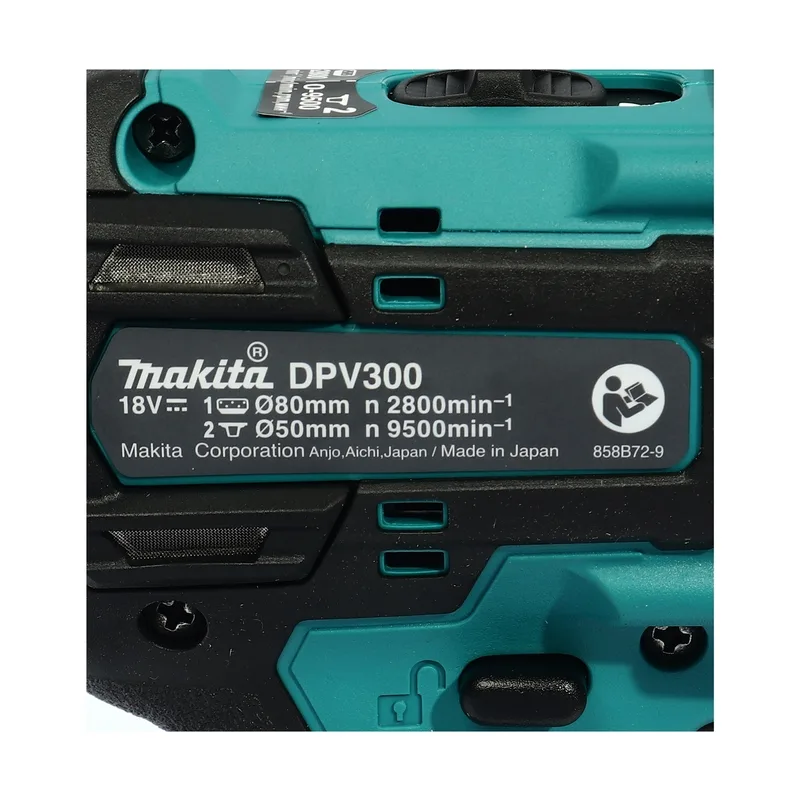 MAKITA เครื่องขัดเงา 18V-BL-80MM-3" รุ่น DPV300Z - Image 4