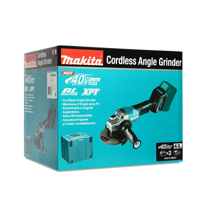 MAKITA เจียร์ 4"- 40VMAX (ชุด 4AH) รุ่น GA011GM201 - Image 6