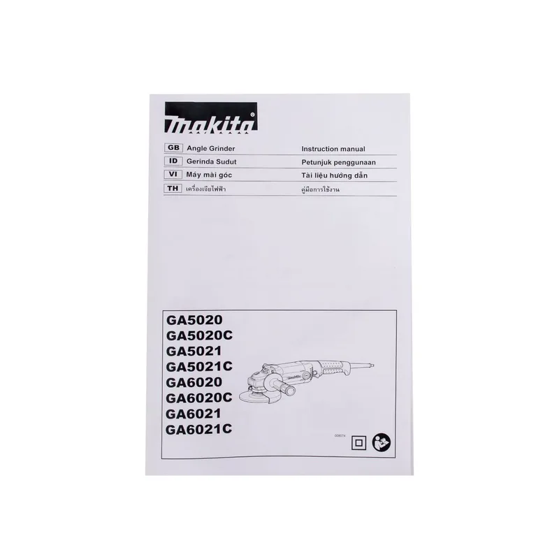 MAKITA เครื่องเจียร์ไฟฟ้า 6" SJS รุ่น GA-6020 - Image 10