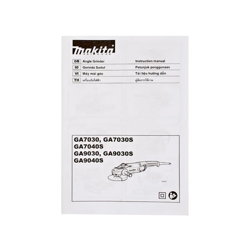 MAKITA เครื่องเจียร์ไฟฟ้า 9" รุ่น GA-9030 - Image 10
