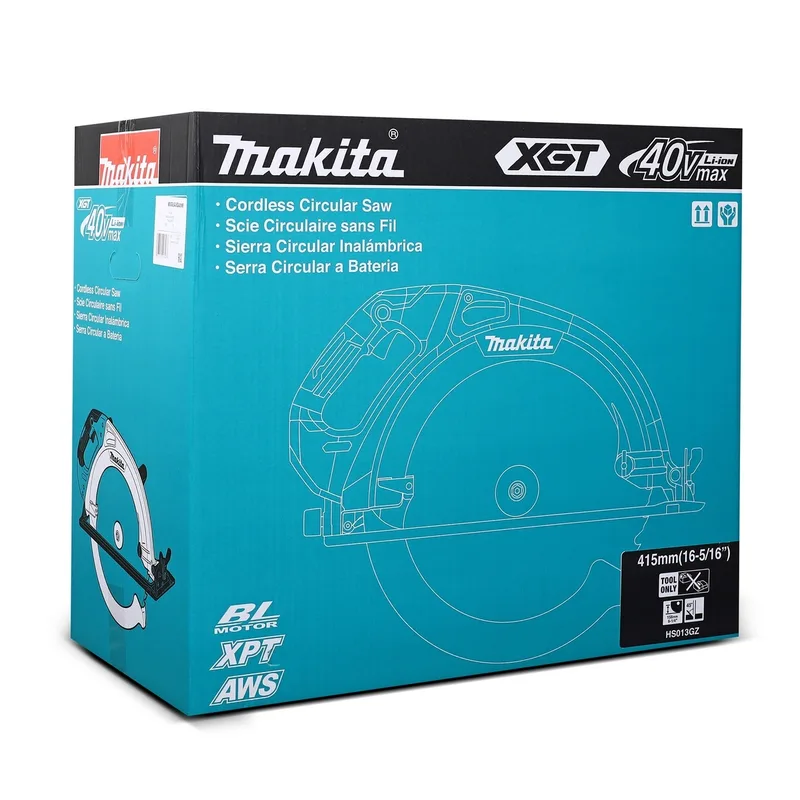 MAKITA เลื่อยวงเดือนไร้สาย16" 40Vไม่แบต รุ่น HS013GZ - Image 9