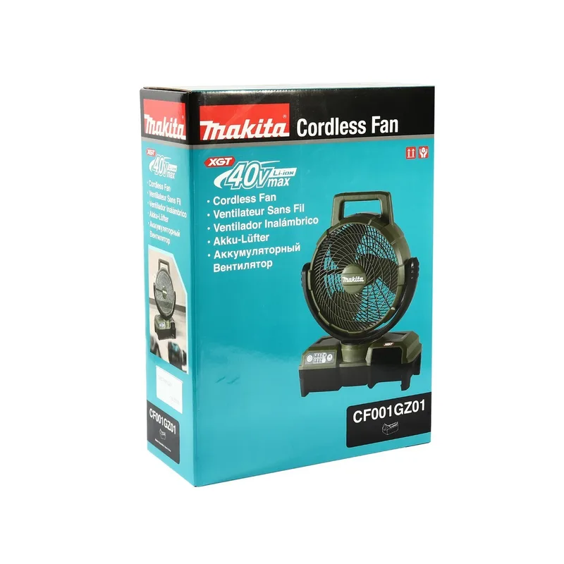 MAKITA พัดลมไร้สาย 9" 40VMAX (ไม่แบต) รุ่น CF001GZ01 - Image 8