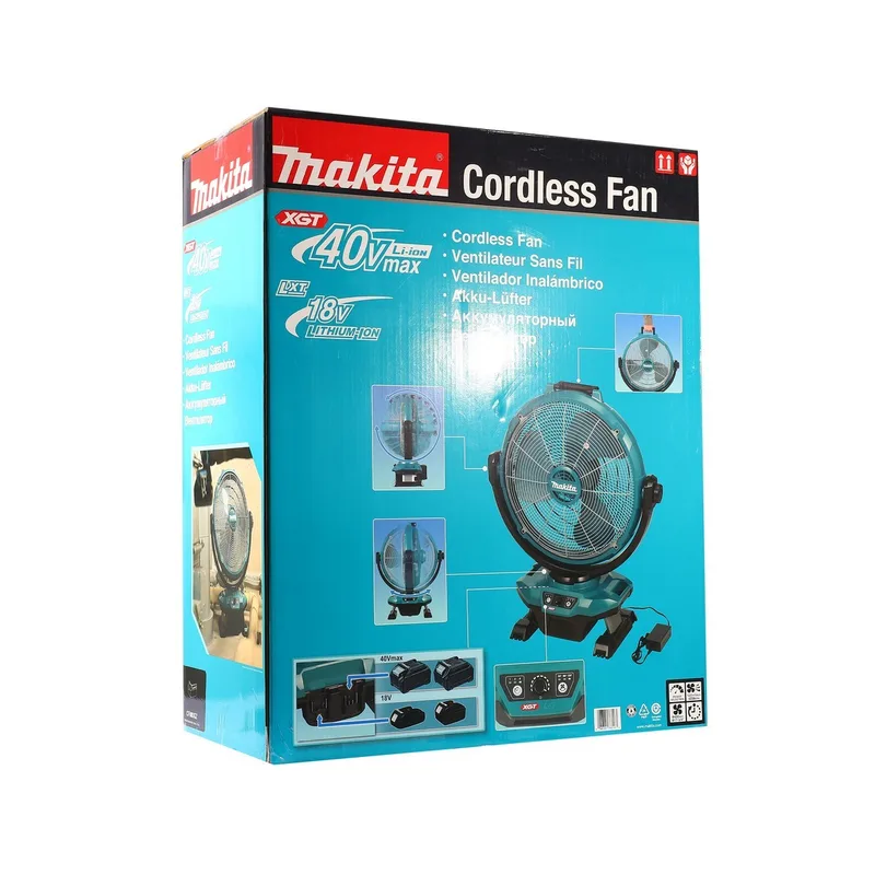 MAKITA พัดลมไร้สาย 18" 40VMAX/18V/AC รุ่น CF003GZ - Image 9