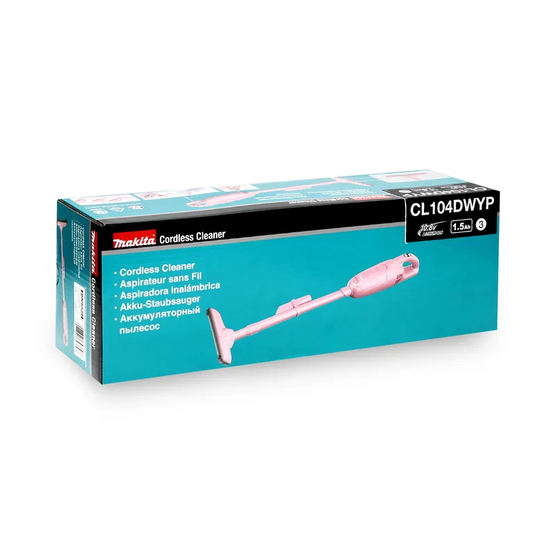 MAKITA เครื่องดูดฝุ่นไร้สาย 10.8V/1.5AH ชมพู รุ่น CL104DWYP - Image 5