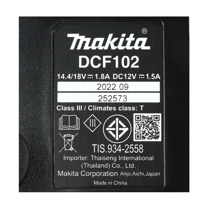 MAKITA พัดลมไร้สาย 7" 18V สีเขียว รุ่น DCF102ZX1O - Image 6