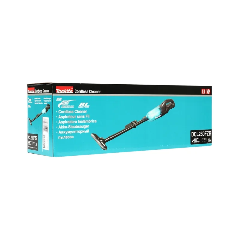 MAKITA เครื่องดูดฝุ่น 18V-BL สีดำ+ใส /1SP รุ่น DCL280FZB - Image 6