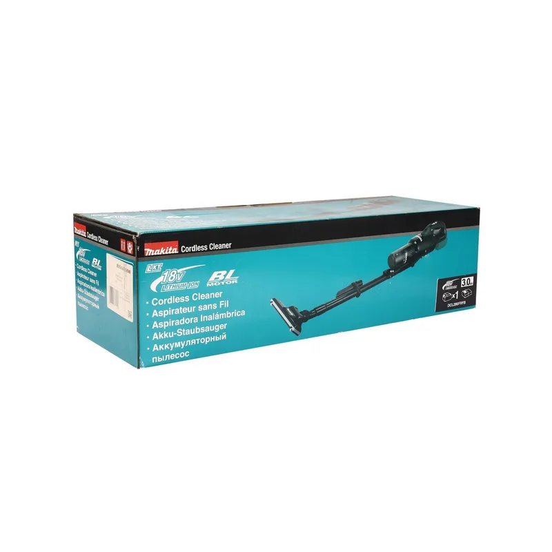 MAKITA เครื่องดูดฝุ่น18V-BL-CYCLON-ดำ (3AH) รุ่น DCL286FRFB - Image 9