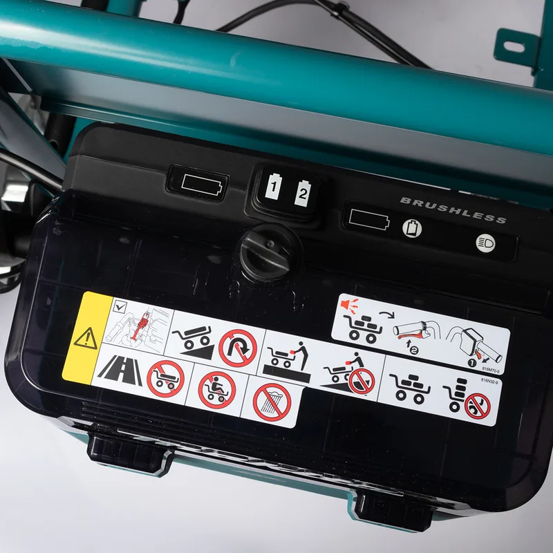 MAKITA รถเข็น 3 ล้อพลัง 18V ไม่รวมแบต รุ่น DCU180Z - Image 5